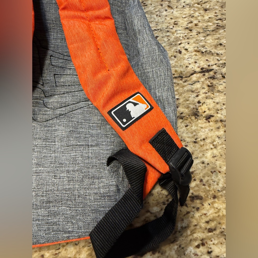 New Era San Francisco Giants Cram Action Backpack MLB Baseball Team Laptop Slot - Picture 10 of 11